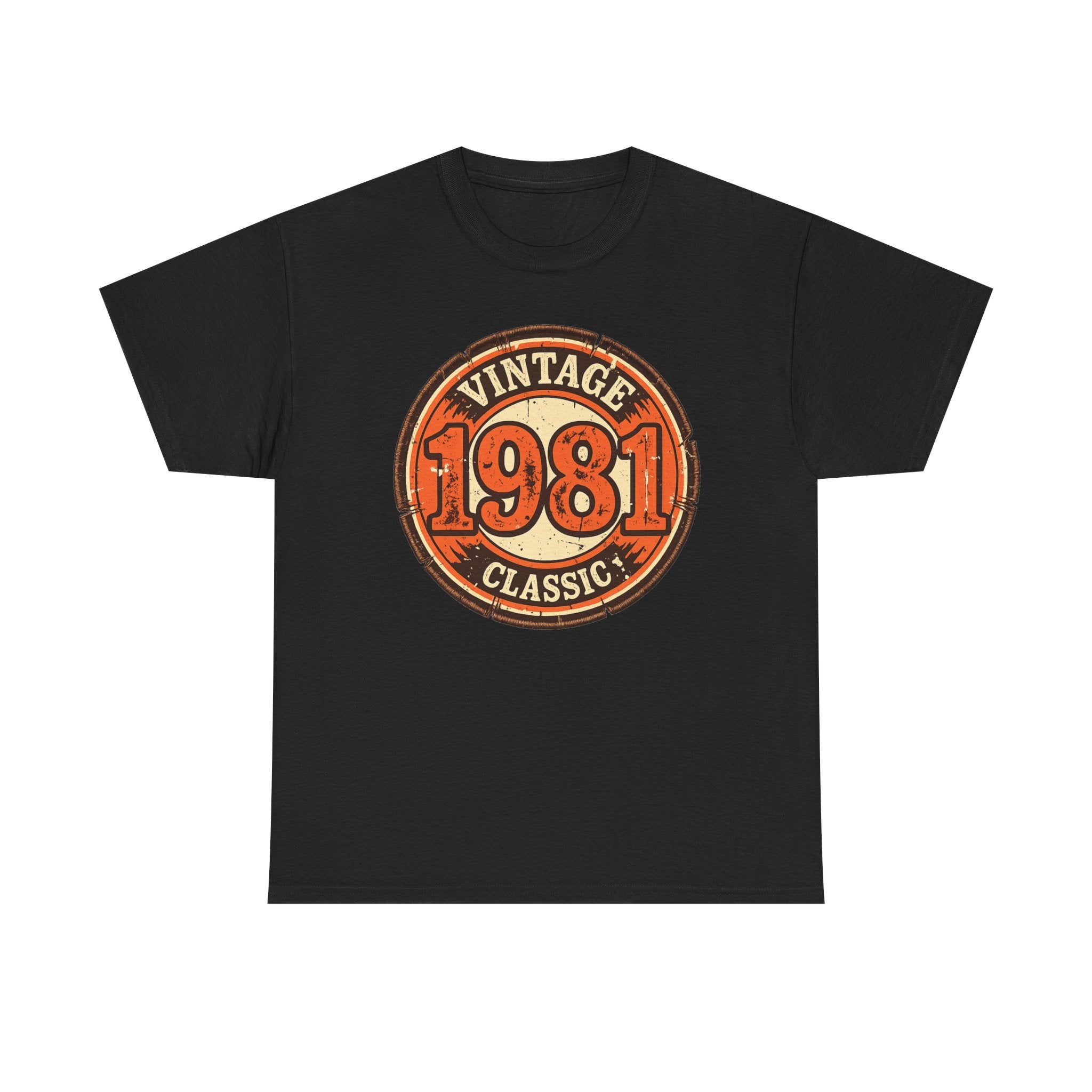 Vintage 1981 Classic T-Shirt — Retro Birthday Tee