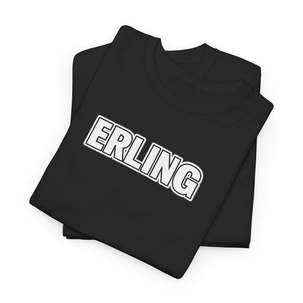 Erling Haaland Name Tee — Personalized Minimalist T-Shirt