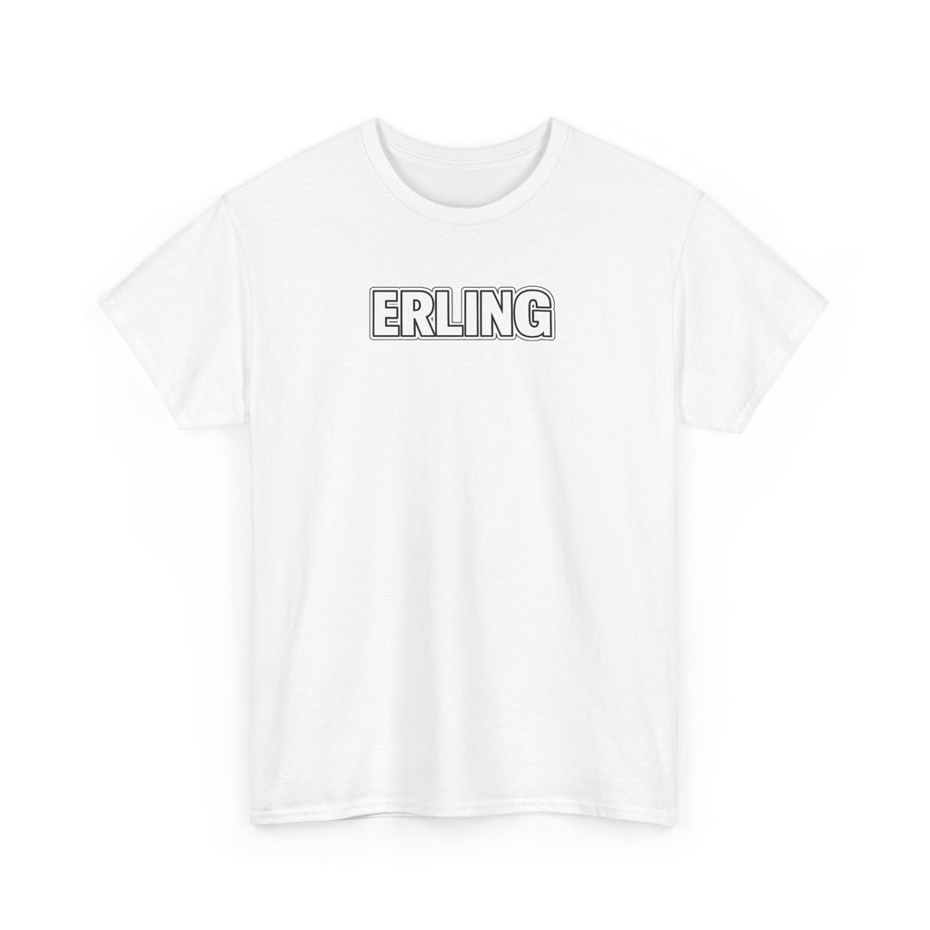 Erling Haaland Name Tee — Personalized Minimalist T-Shirt