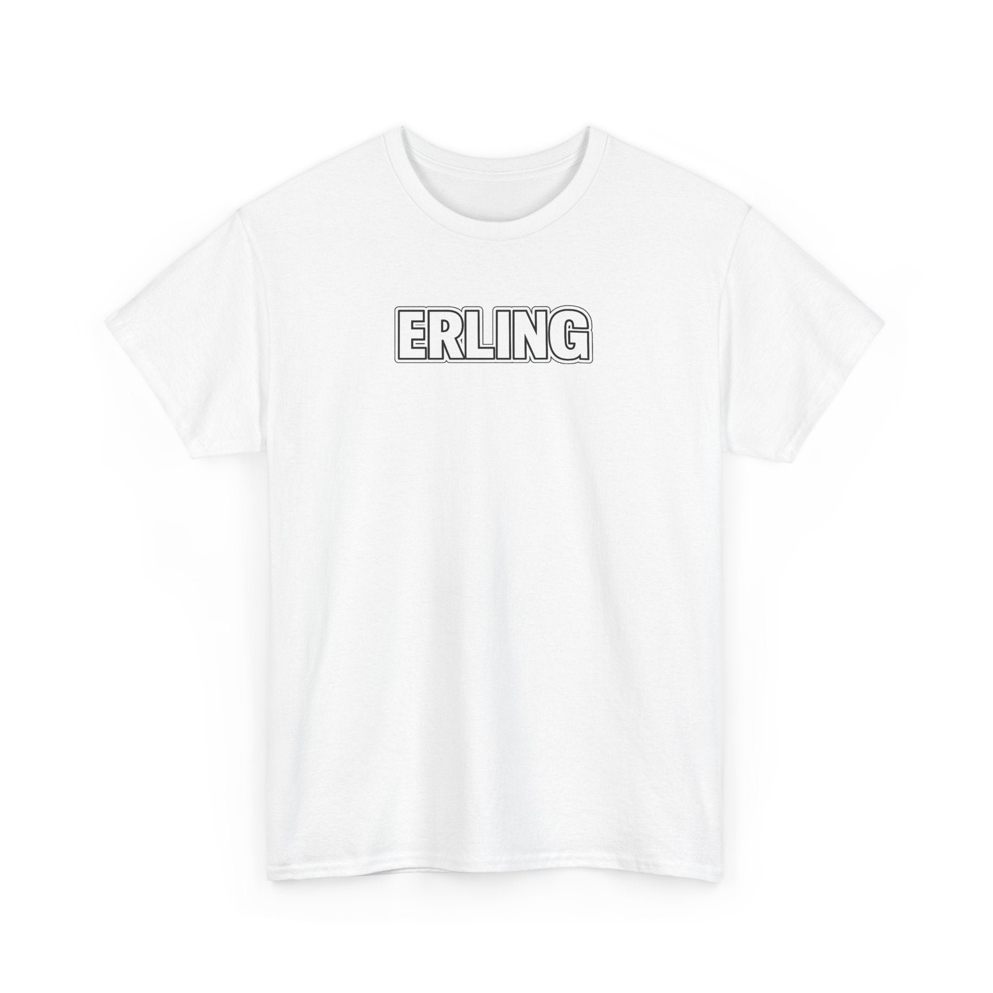 Erling Haaland Name Tee — Personalized Minimalist T-Shirt