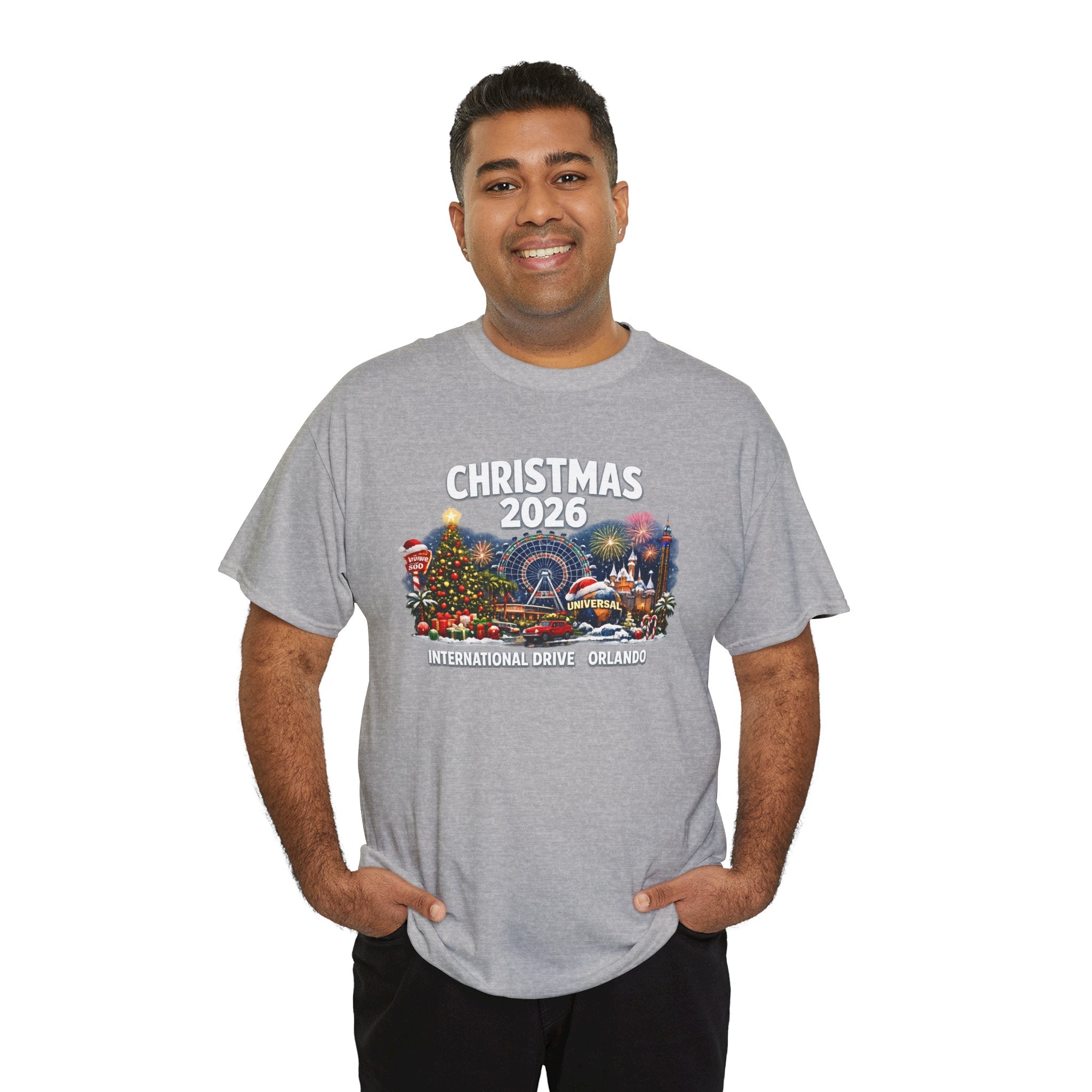 Christmas 2026 Orlando T-Shirt — International Drive Holiday Souvenir