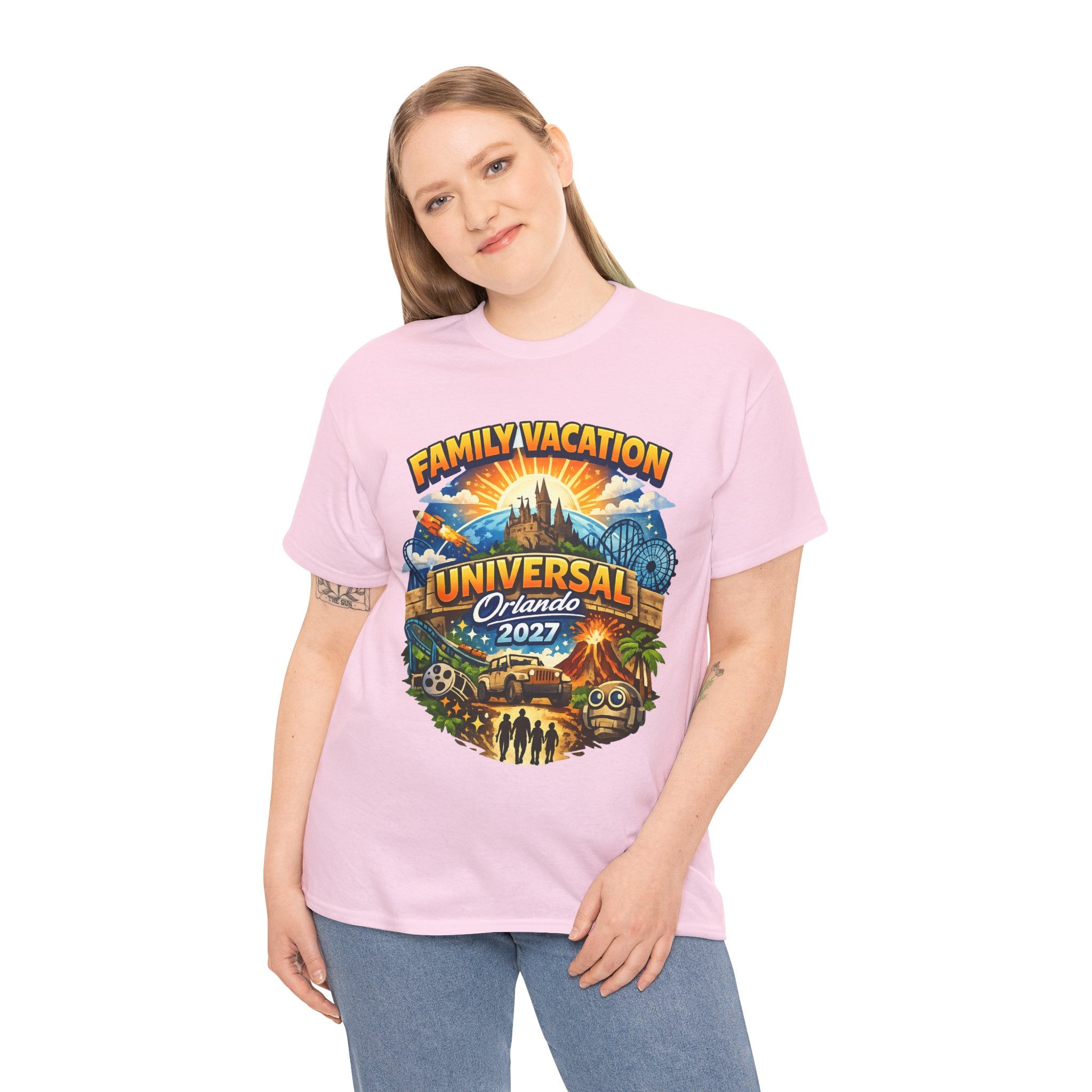 Universal Orlando 2027 Family Vacation T-Shirt