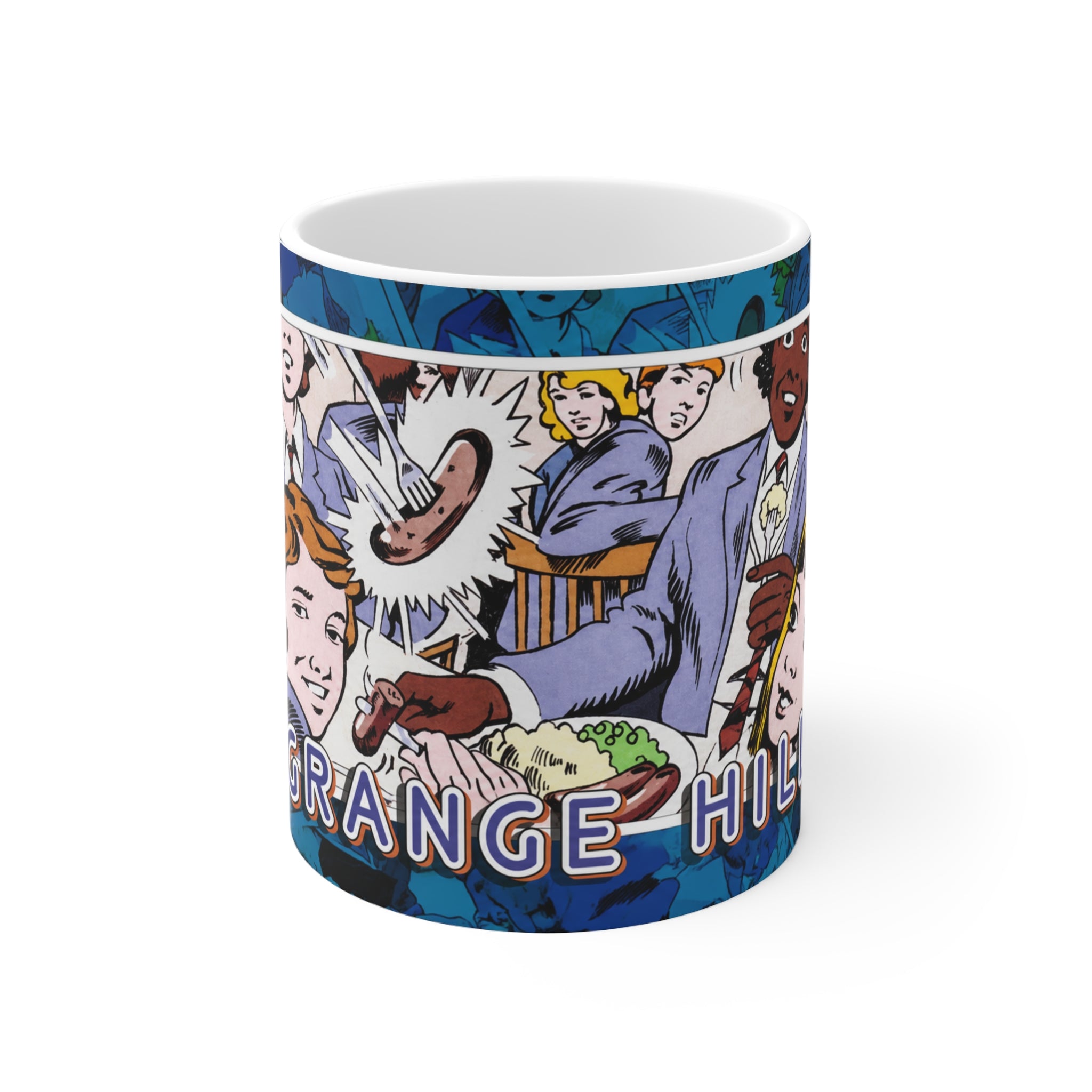 Grange Hill Retro Classic TV Comic Ceramic Coffee Mug — 11oz & 15oz