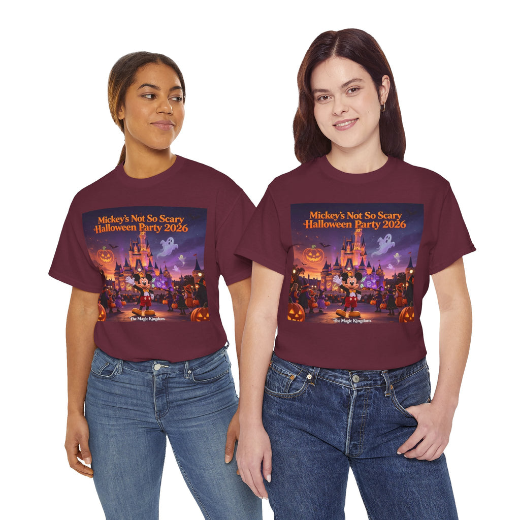 Halloween Party Tee — "Mickey's Not So Scary Halloween Party 2026"