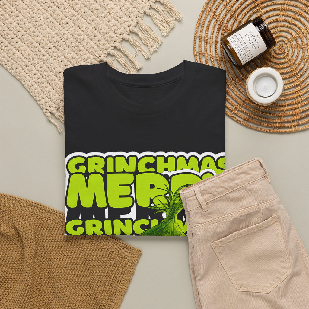 Grinchmas Merry Grinch Christmas Cotton T-Shirt / Tee