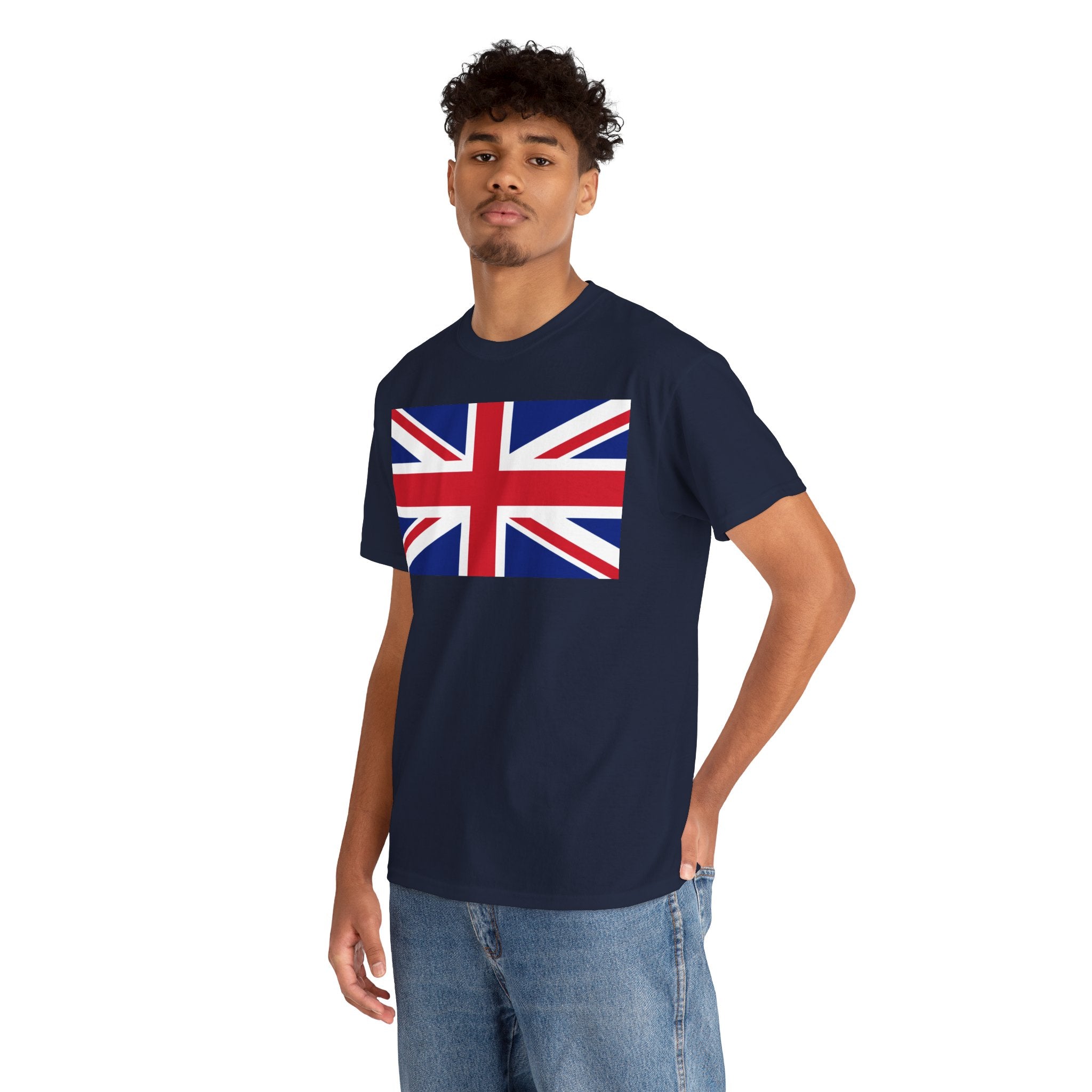 Union Jack Flag T‑Shirt — British Flag Tee for UK Pride & Travel