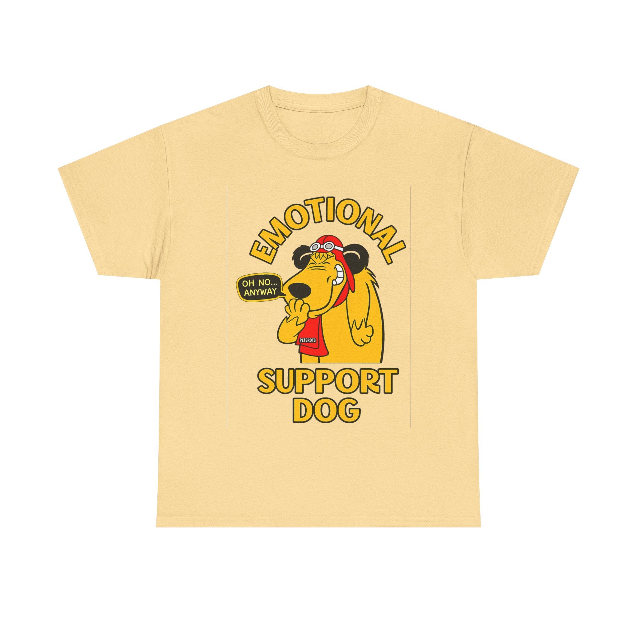 Emotional Support Dog T-Shirt — Cute Cartoon Comfort Pup Tee