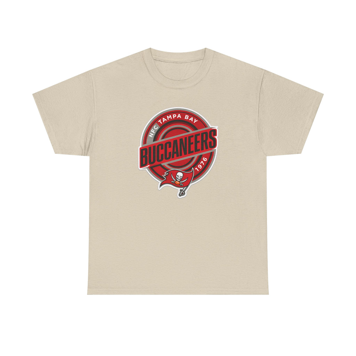 Tampa Bay Buccaneers Inspired Vintage Logo T-Shirt