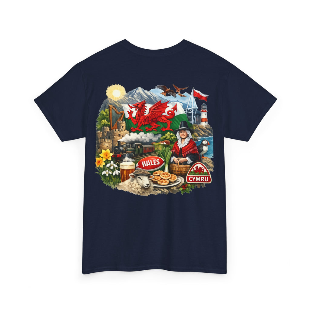 Wales Pride T-Shirt — 'Make Wales Great Again' Welsh Dragon Tee