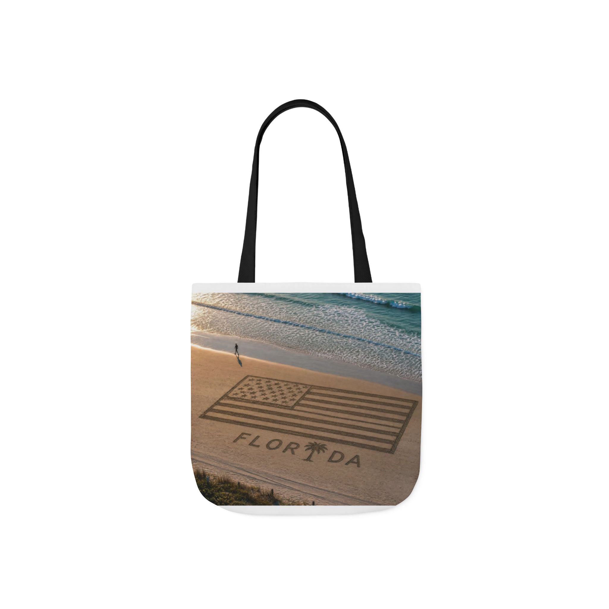 Florida Canvas Tote Bag, 5-Color Straps