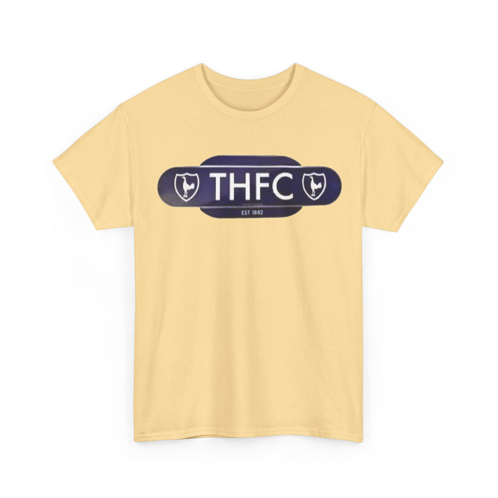 Tottenham Hotspur Railway Sign Tee — Tottenham Football Club Fan Shirt
