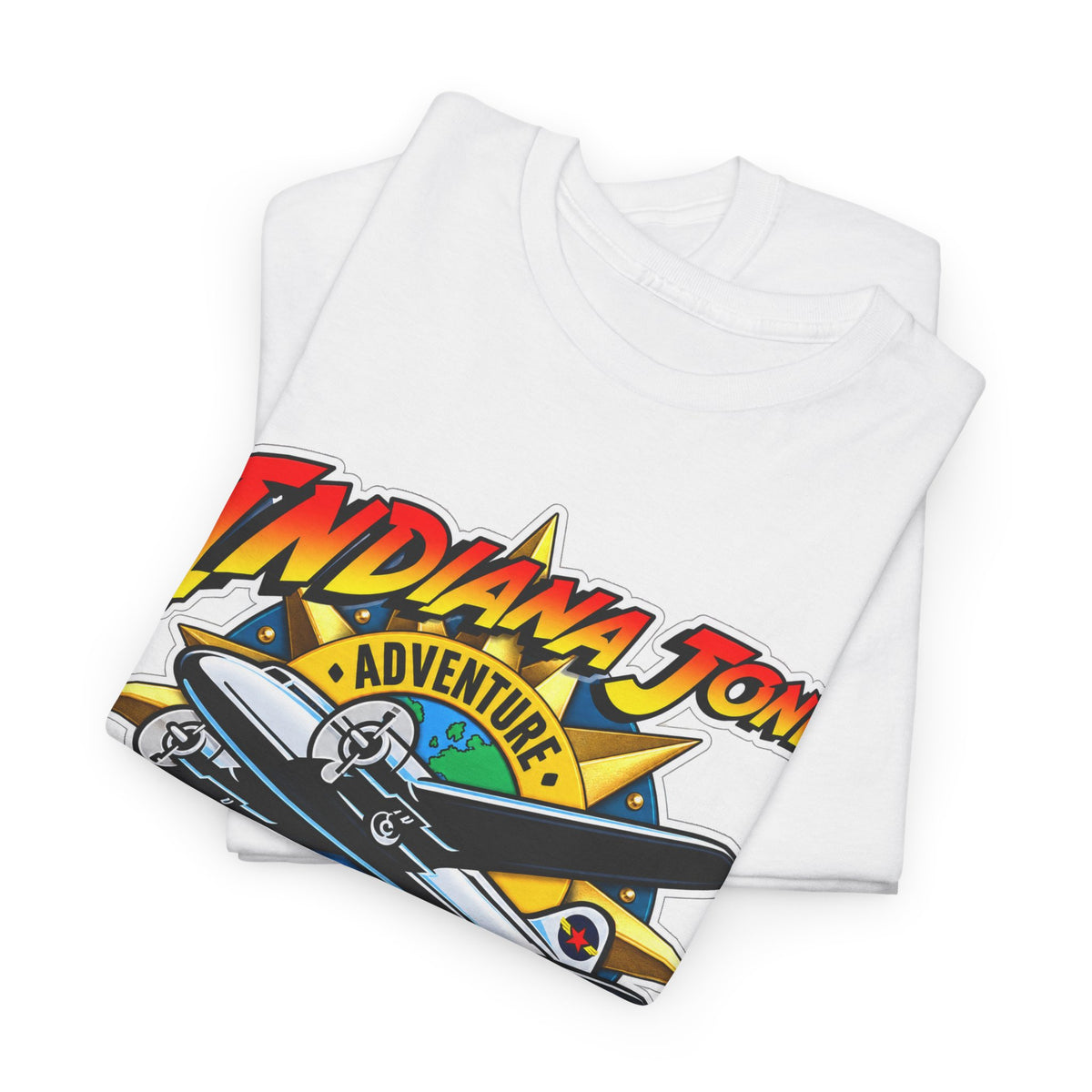 Indiana Jones Adventure Outpost Cotton T-Shirt / Tee