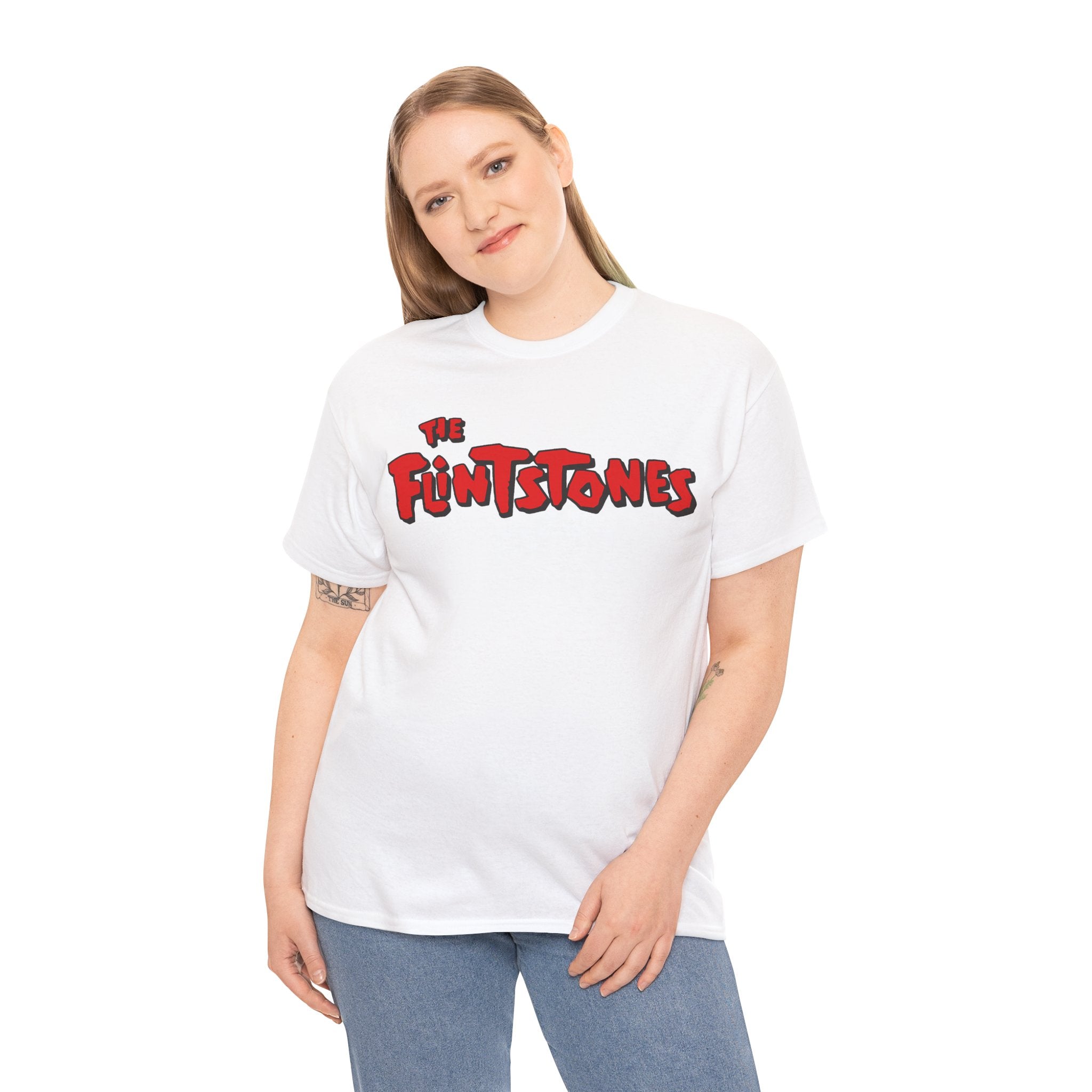 The Flintstones Logo Tee - Retro Cartoon Graphic T-Shirt
