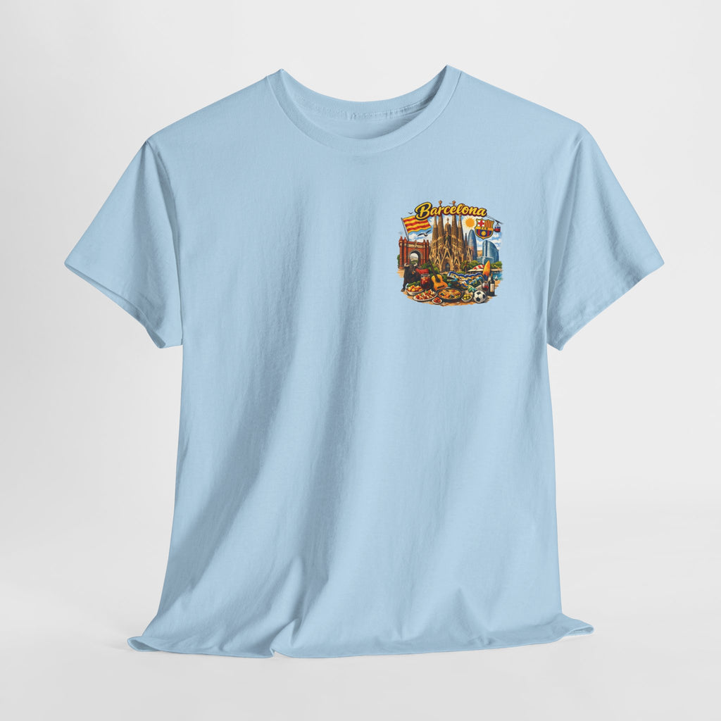 Barcelona Souvenir T‑Shirt — Vintage City Collage Tee