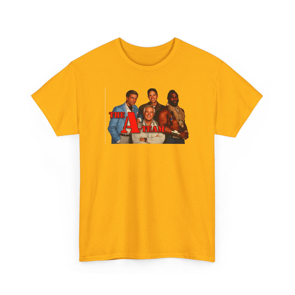 A-Team Graphic Tee — Retro TV Series Logo & Character Poster T-Shirt