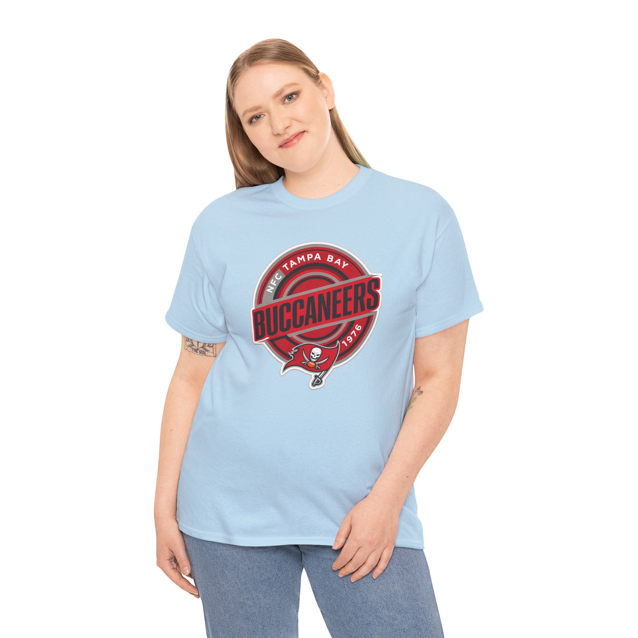 Tampa Bay Buccaneers Inspired Vintage Logo T-Shirt