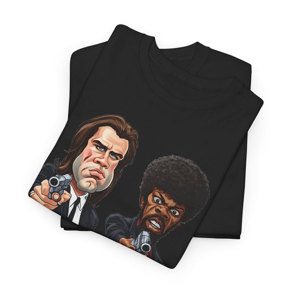 Pulp Fiction Graphic Tee - Retro Movie Poster T-Shirt