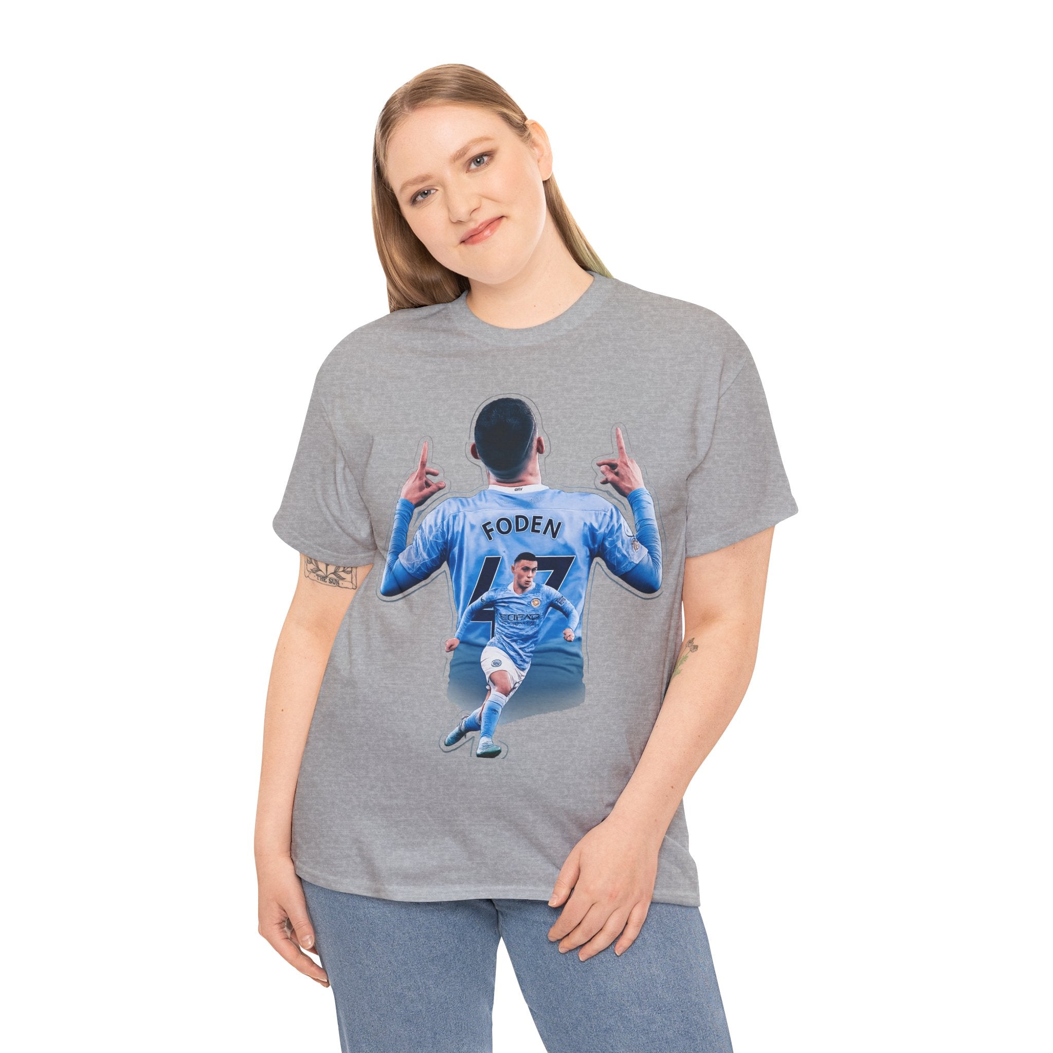 Phil Foden Soccer Fan T‑Shirt – Manchester City Jersey Graphic Tee