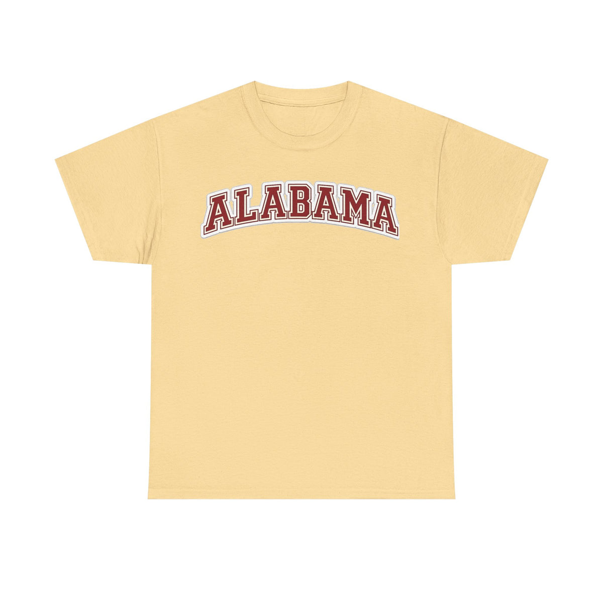 Alabama Arch Logo Tee – Crimson College Pride T‑Shirt