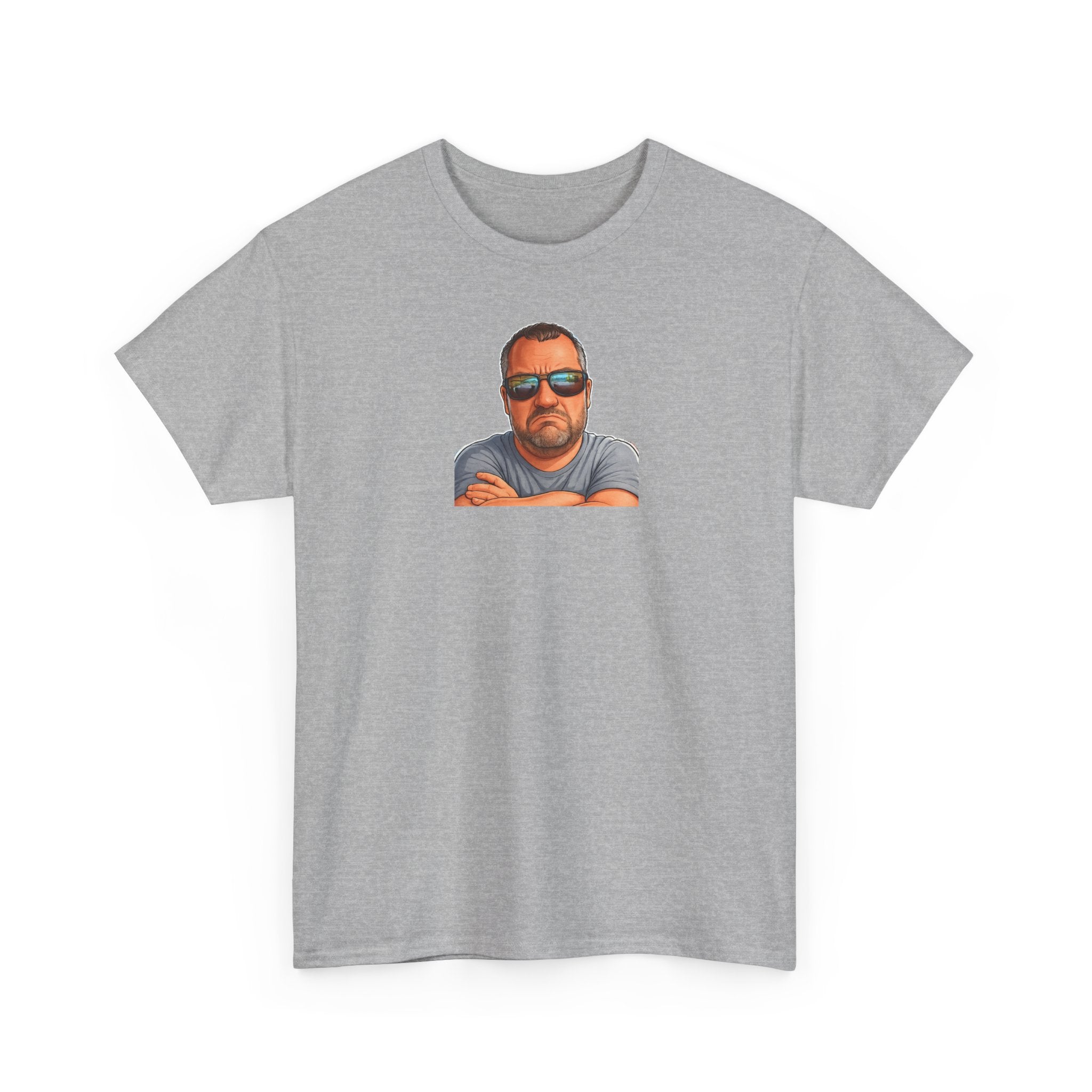 Go Ahead Make My Day T-Shirt — Sunglasses Guy Graphic Tee