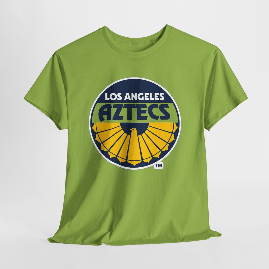 Los Angeles Aztecs Vintage Logo Cotton T-Shirt