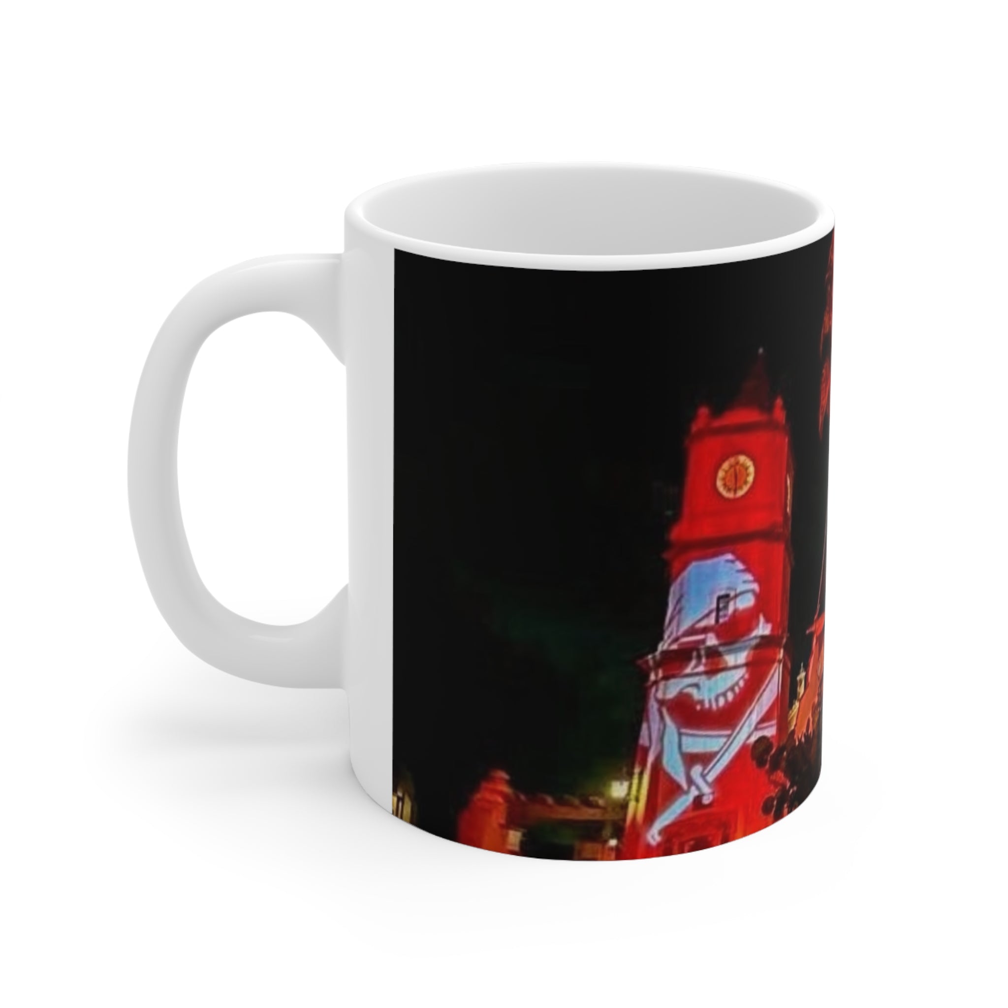 Pirates of the Caribbean Night Scene Ceramic Coffee Mug — 11oz & 15oz
