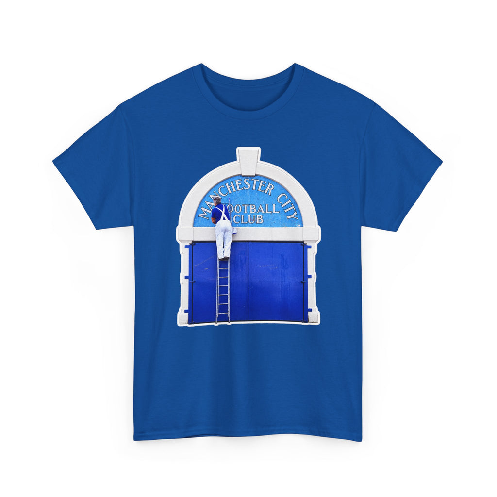 Manchester City Maine Road Inspired Cotton T-Shirt
