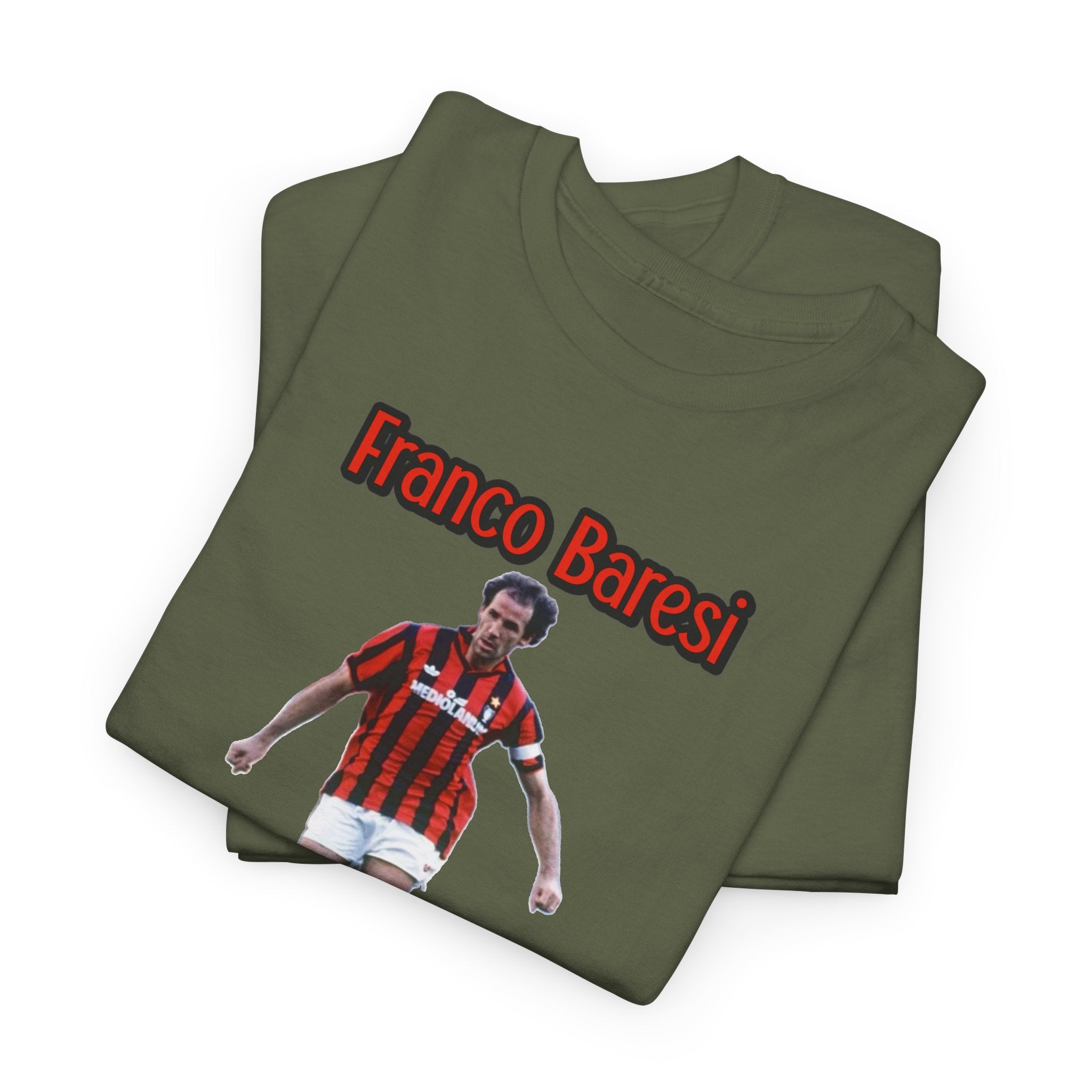 Franco Baresi 1960–2023 Memorial Soccer Tribute Tee