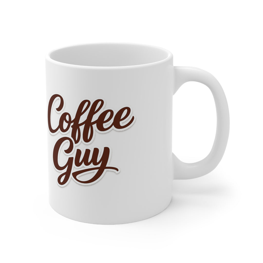 Coffee Guy Mug – Ceramic Coffee Cup (11oz & 15oz)