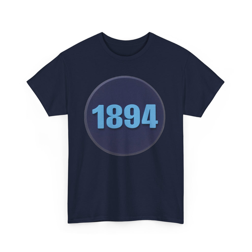 1894 Manchester City Circle Graphic Tee — Vintage Year Anniversary T-Shirt