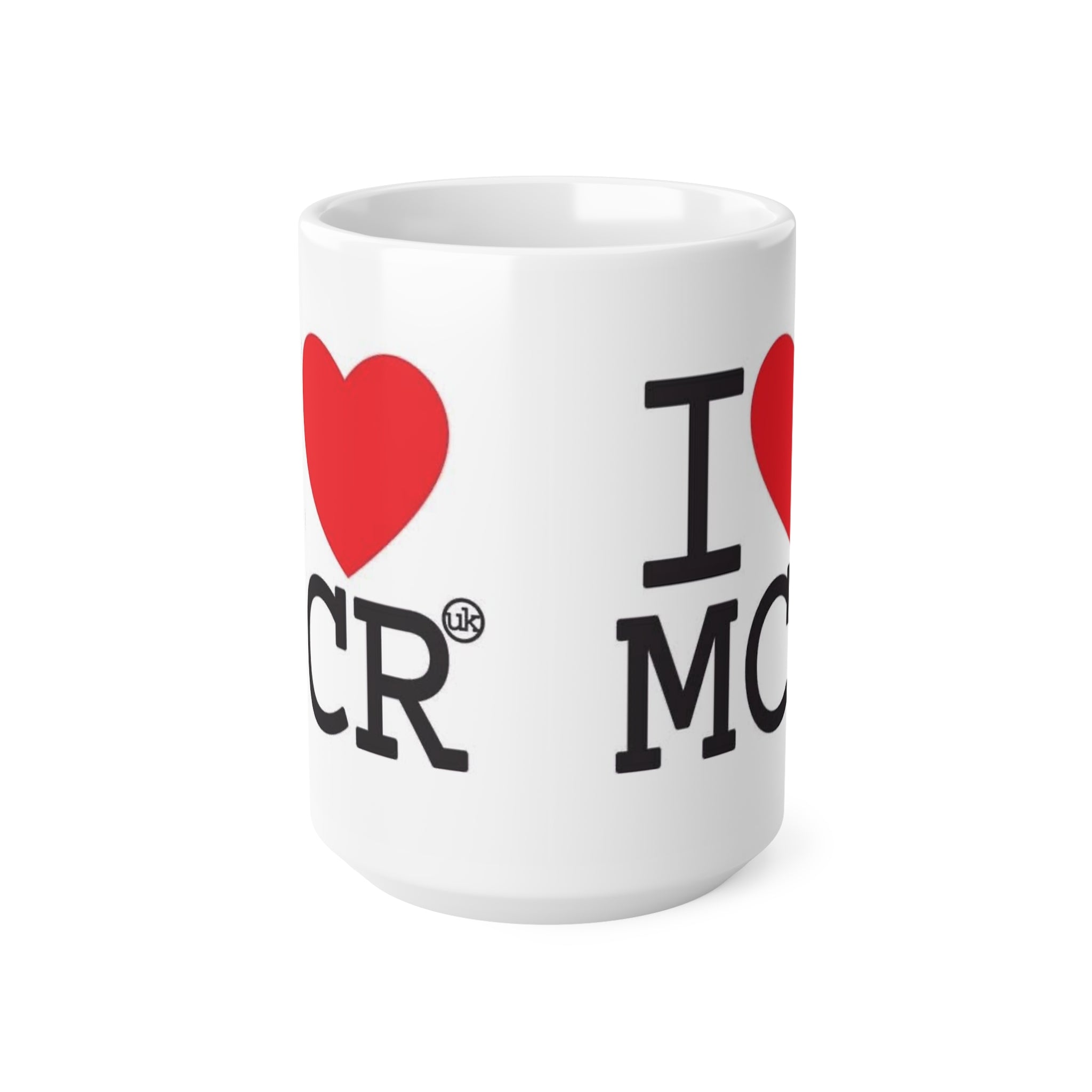 I Love Manchester Mug - I  MCR Ceramic Coffee Mug (11oz & 15oz)