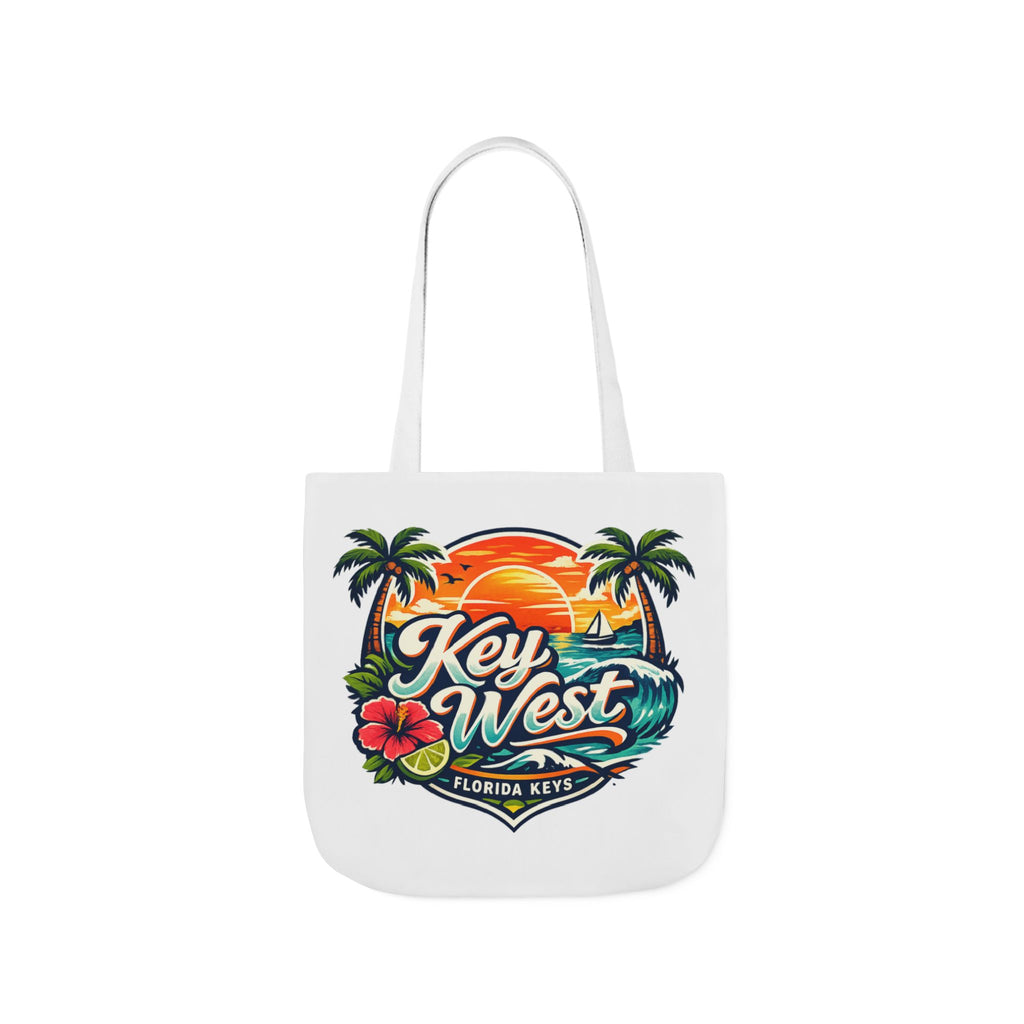 Key West Sunset Canvas Tote