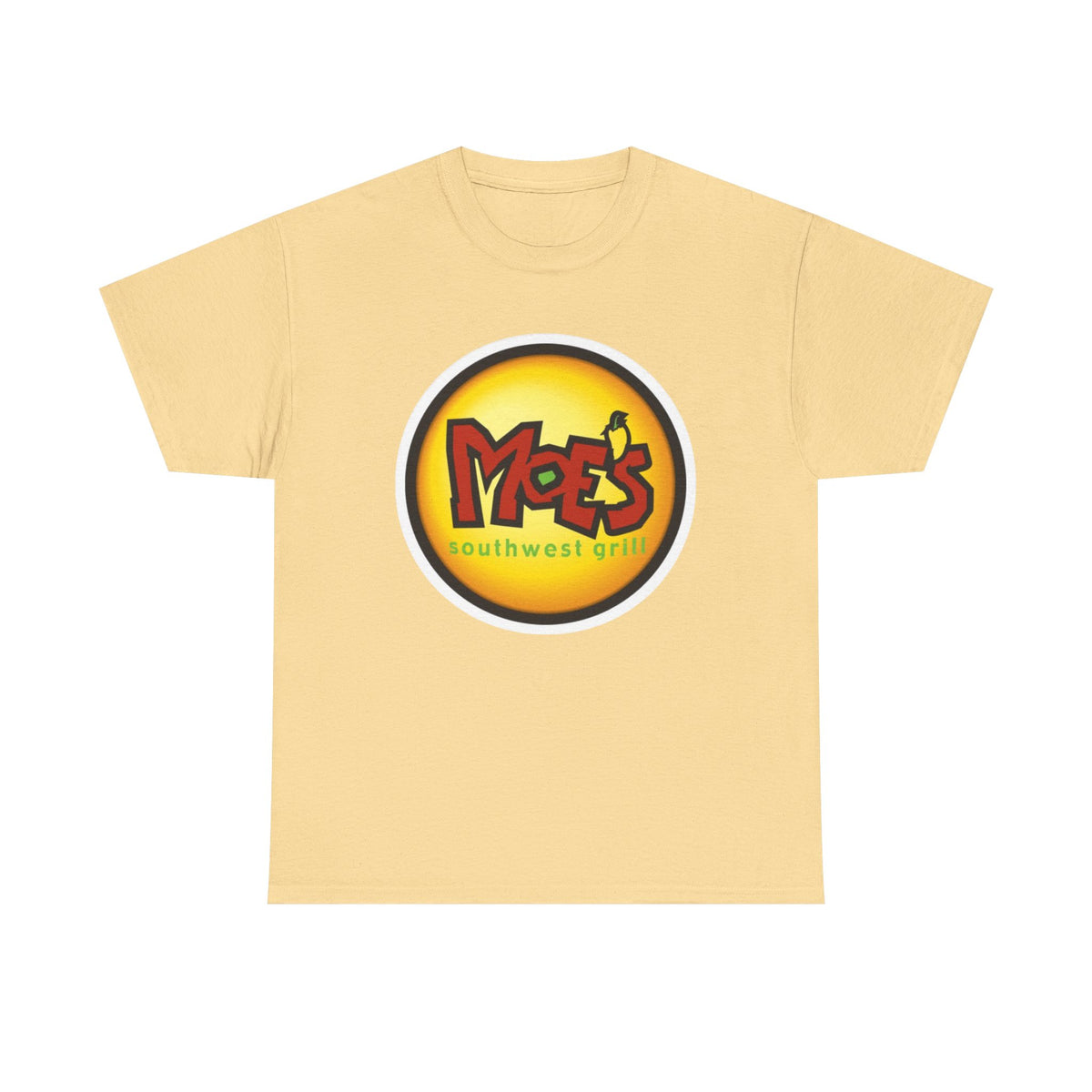 Moe's Universal Inspired T-Shirt — "Moe's Southwest Grill" Logo Tee
