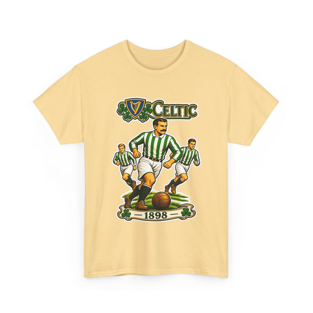 Celtic Football Retro Players Tee — 1898 Vintage Soccer Shirt