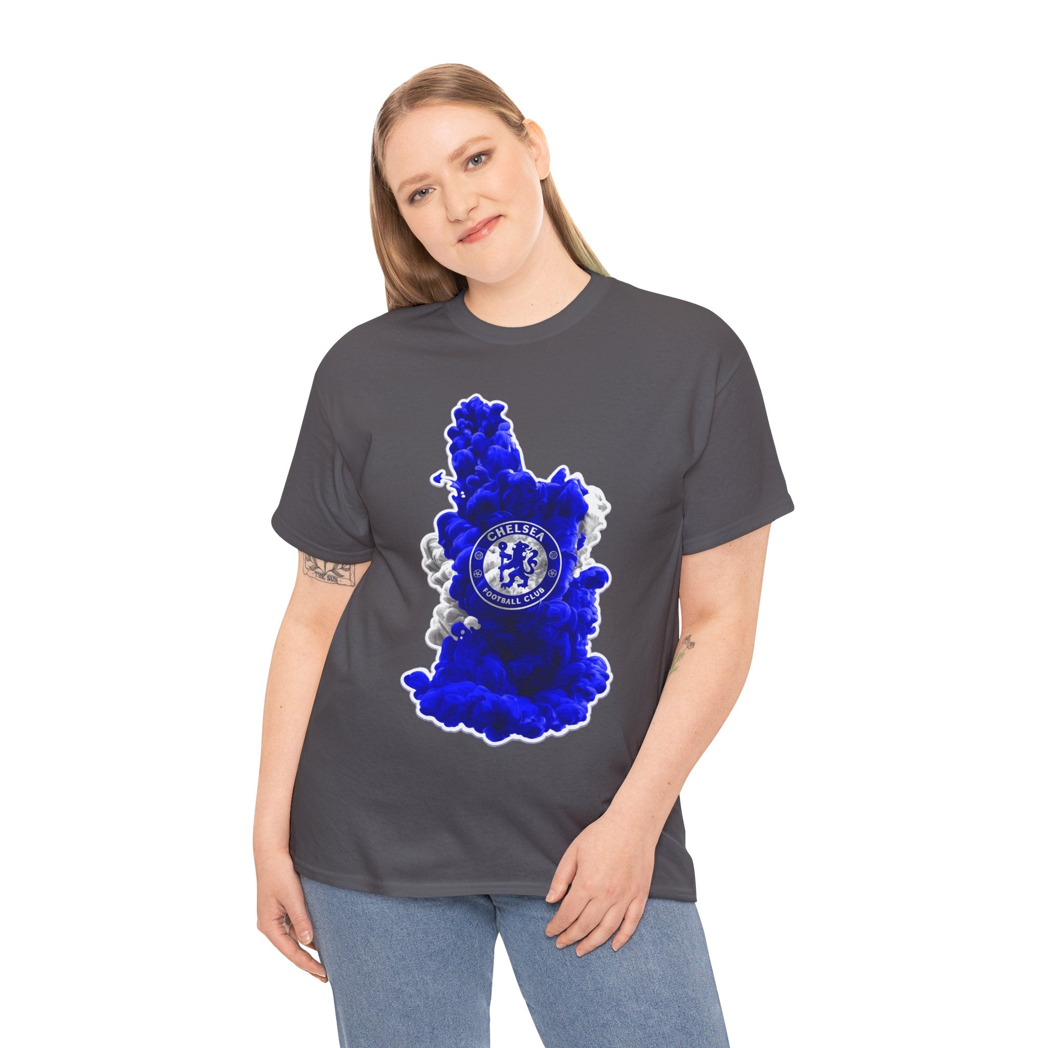 Chelsea FC Blue Ink Smoke T-Shirt