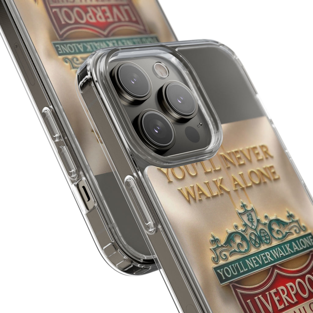 Liverpool FC 'You'll Never Walk Alone' Clear Phone Case