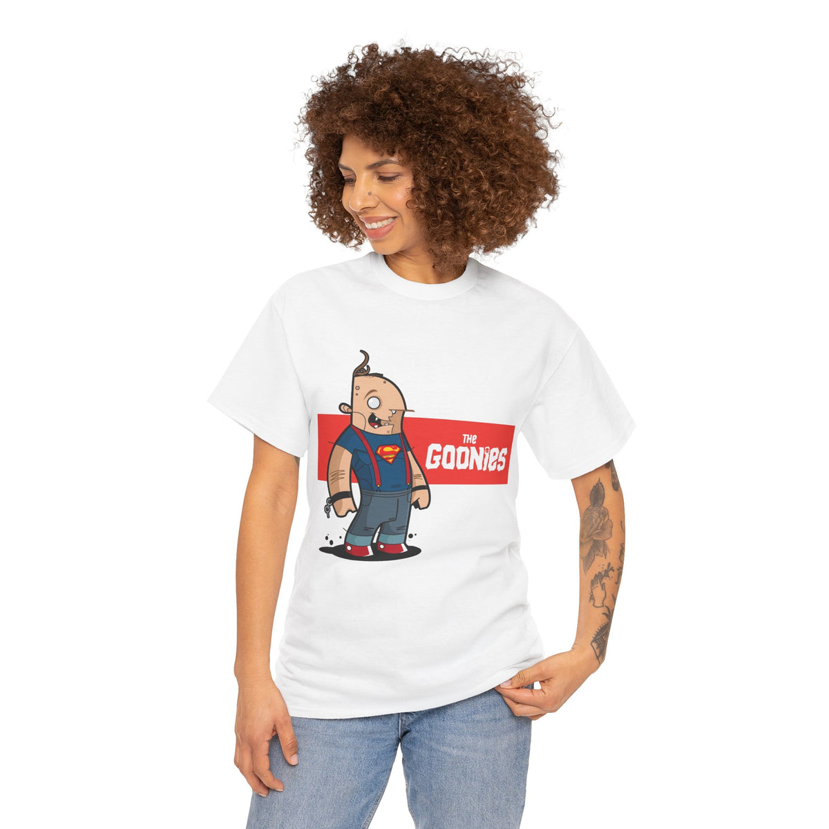 The Goonies Inspired Character Tee — Cartoon Sloth Graphic T‑Shirt