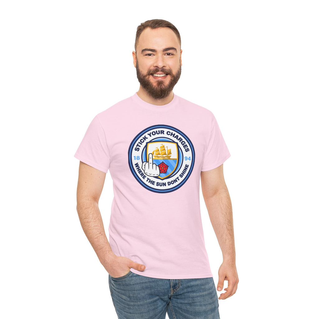 Manchester City "Stick Your Charger Where the Sun Don't Shine" Cotton t-shirt