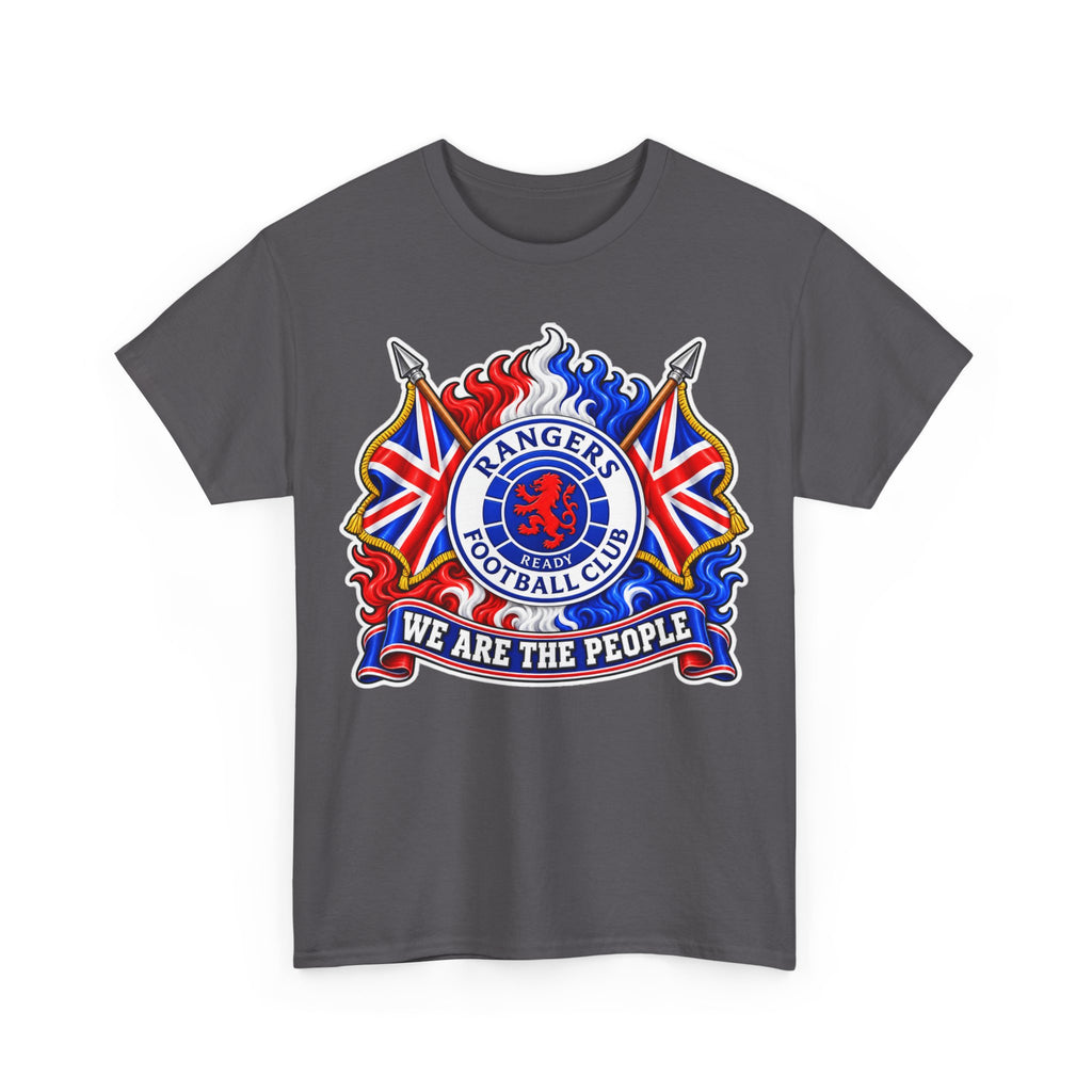 Rangers Football Club Tee — "We Are The People" Crest Cotton T-Shirt