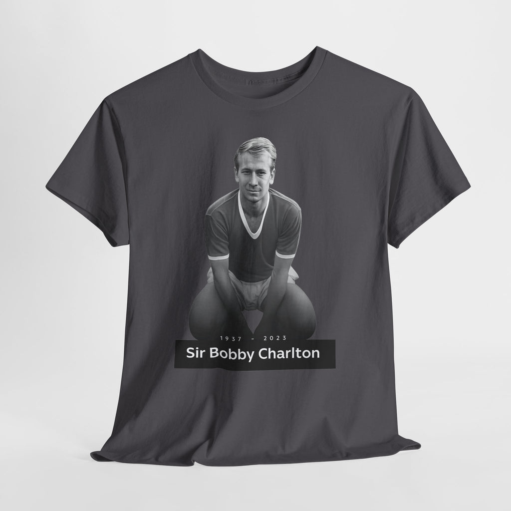 Sir Bobby Charlton Football Legend Cotton T‑Shirt