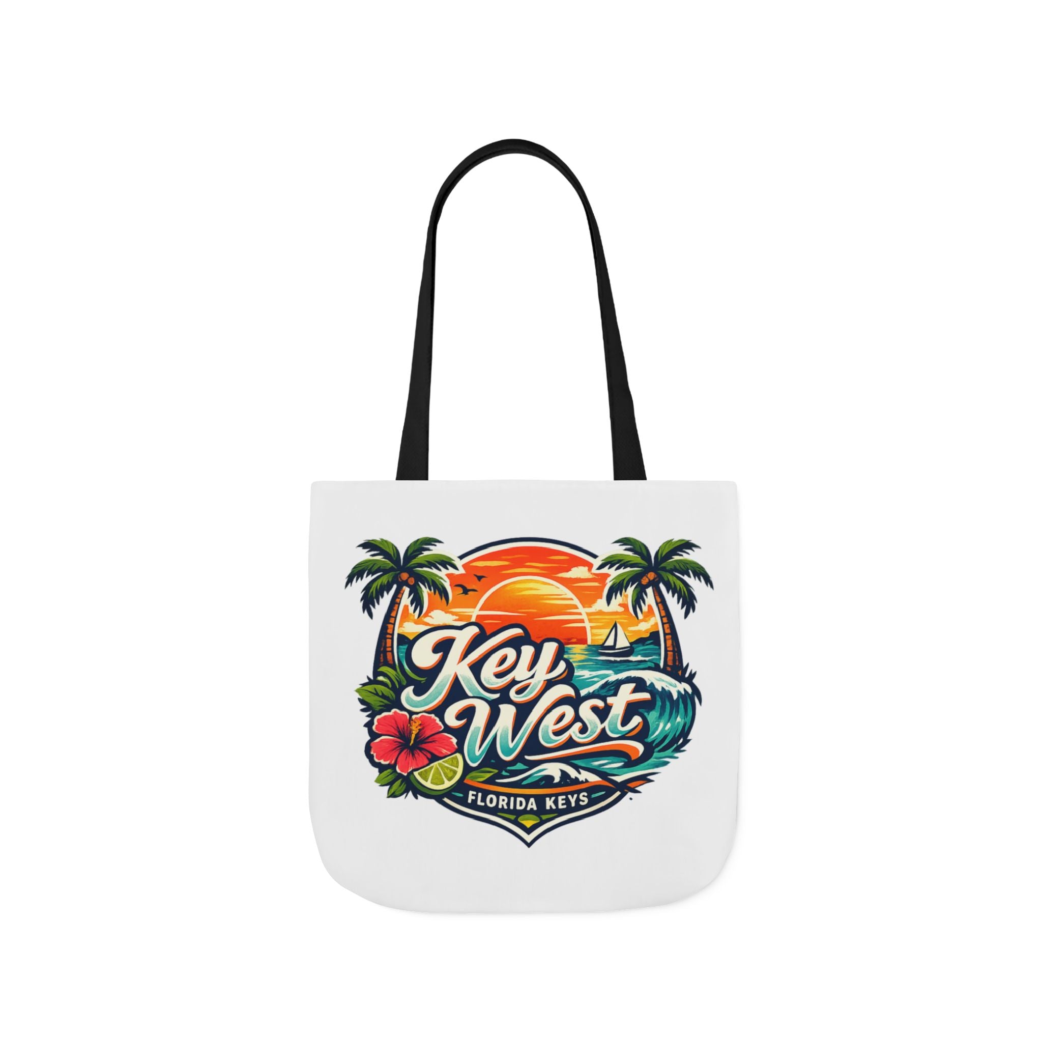 Key West Sunset Canvas Tote