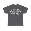 Orlando Skyline T-Shirt — Retro Badge Cityscape Tee