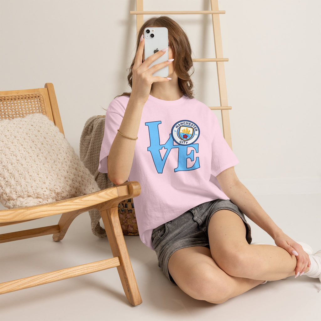 Manchester City LOVE Cotton T-Shirt