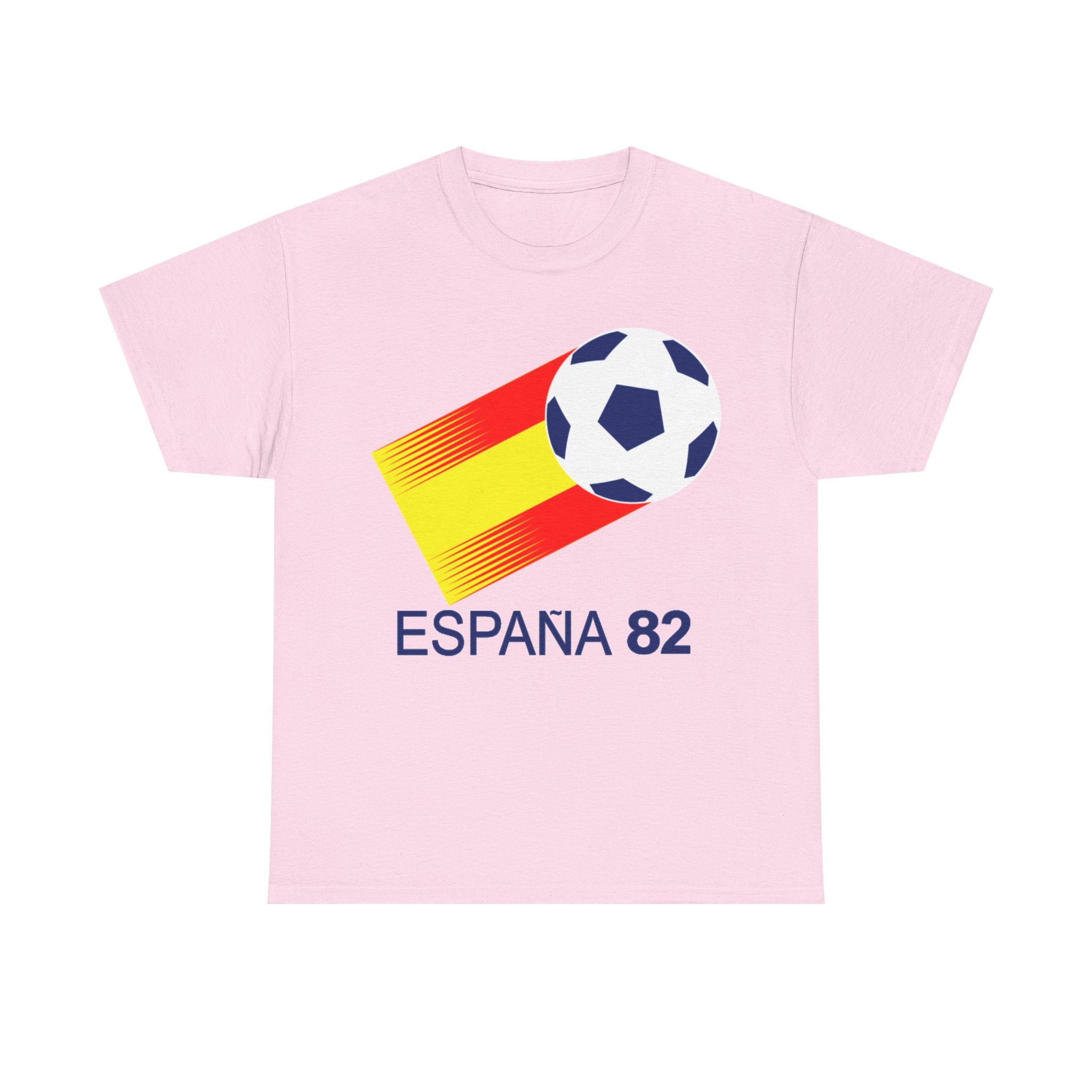 Spain 82 Soccer Tee – Retro España World Cup Football Shirt