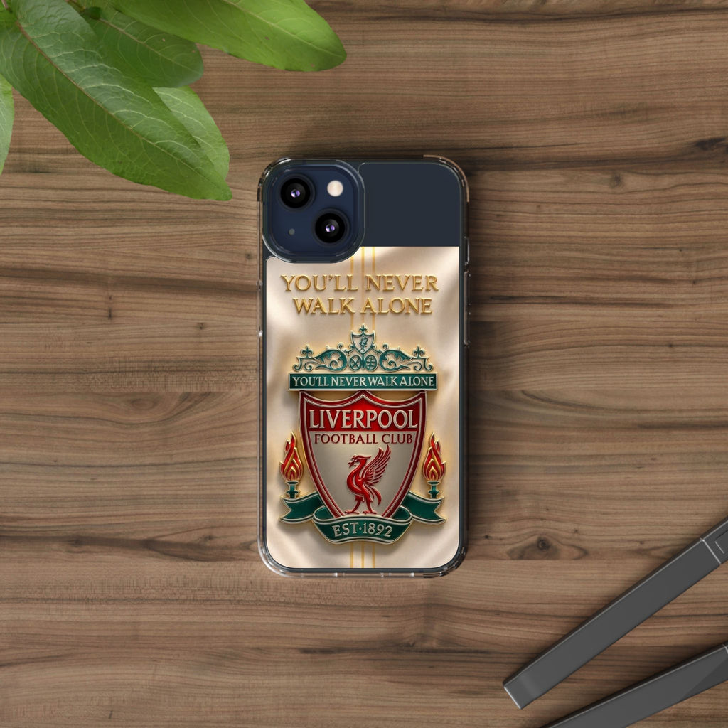 Liverpool FC 'You'll Never Walk Alone' Clear Phone Case