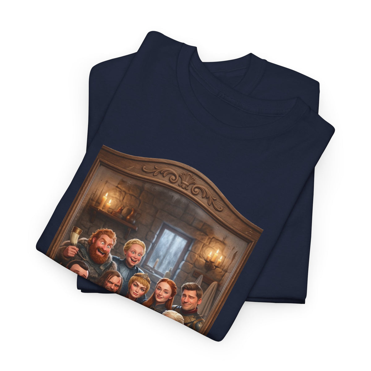 Game of Thrones Cast Portrait Inspired Cotton T-Shirt