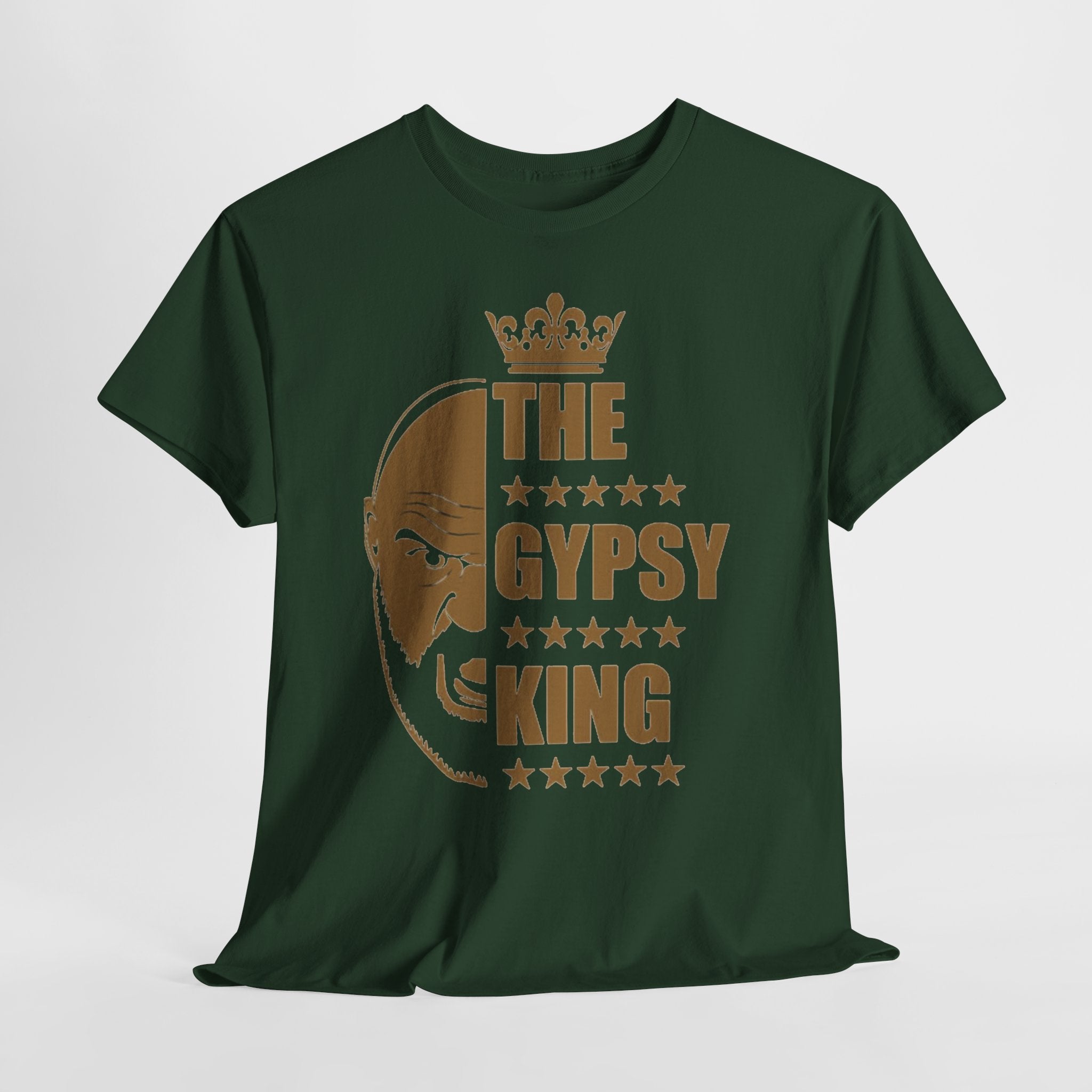 Gypsy King T-Shirt — Bold Tyson Fury Boxing Tribute Tee