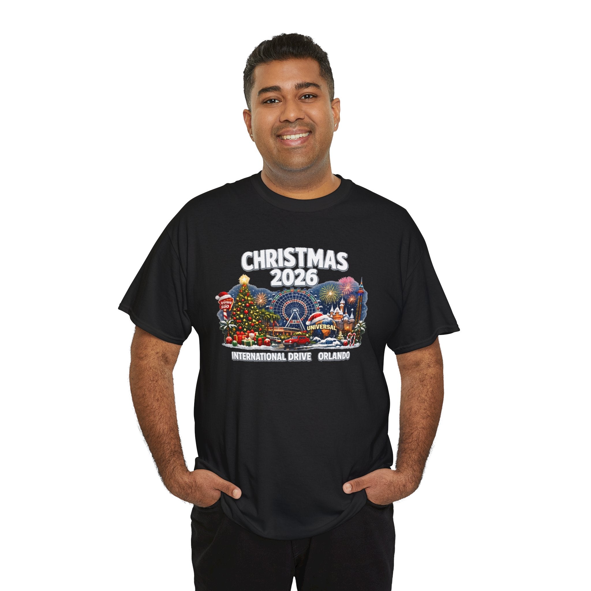 Christmas 2026 Orlando T-Shirt — International Drive Holiday Souvenir