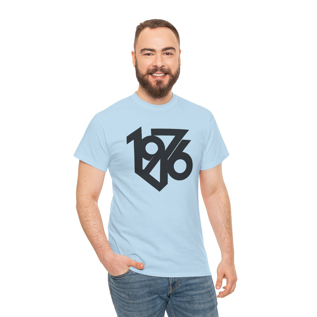 1976 Collection Logo Cotton T-Shirt — Vintage Year Graphic Tee