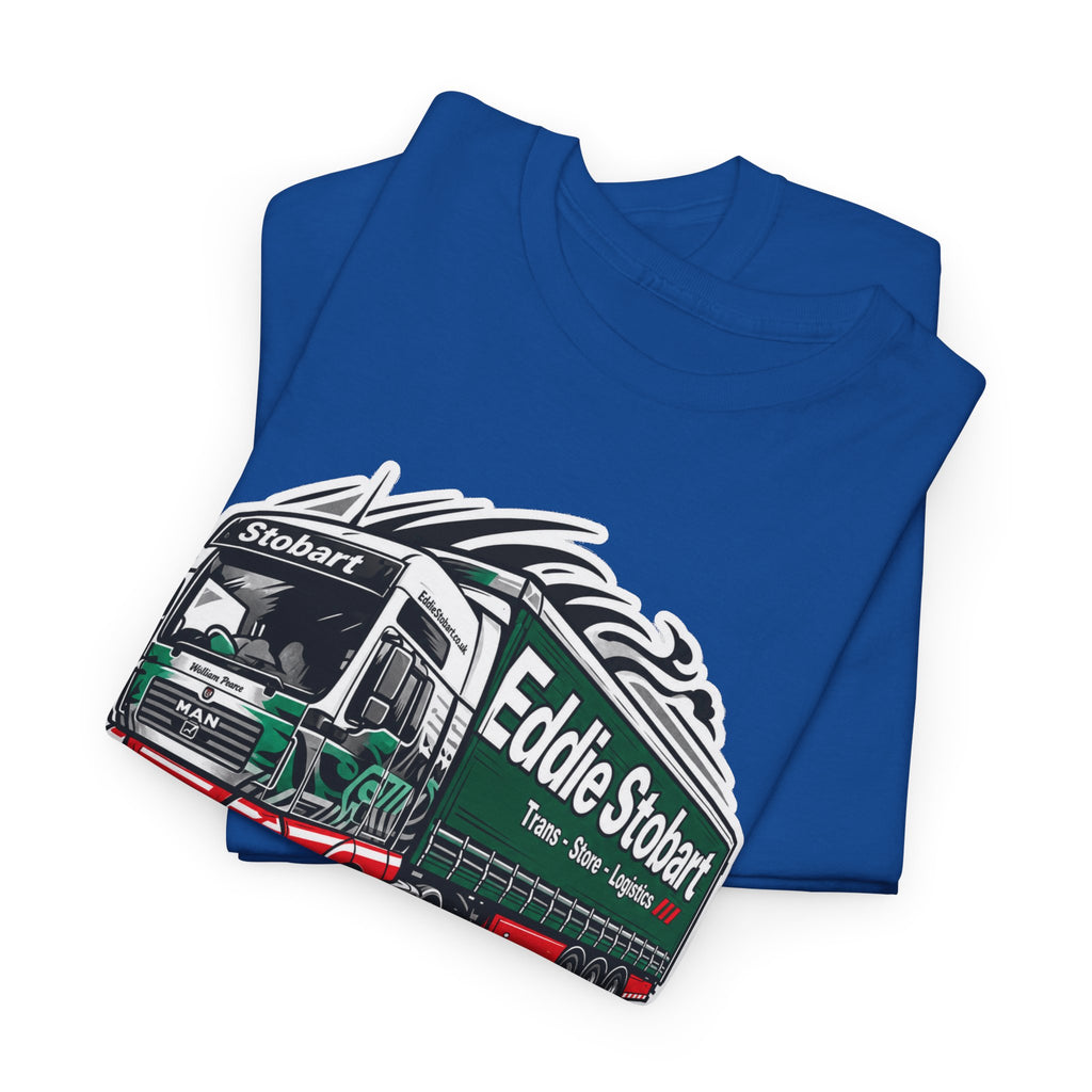 Eddie Stobart Truck Graphic Tee — Vintage Lorry Driver T‑Shirt